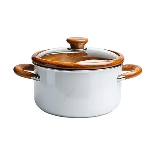 Silver Cooking Pot